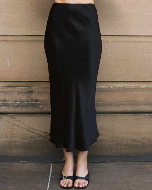 Jagger Midi Skirt Black