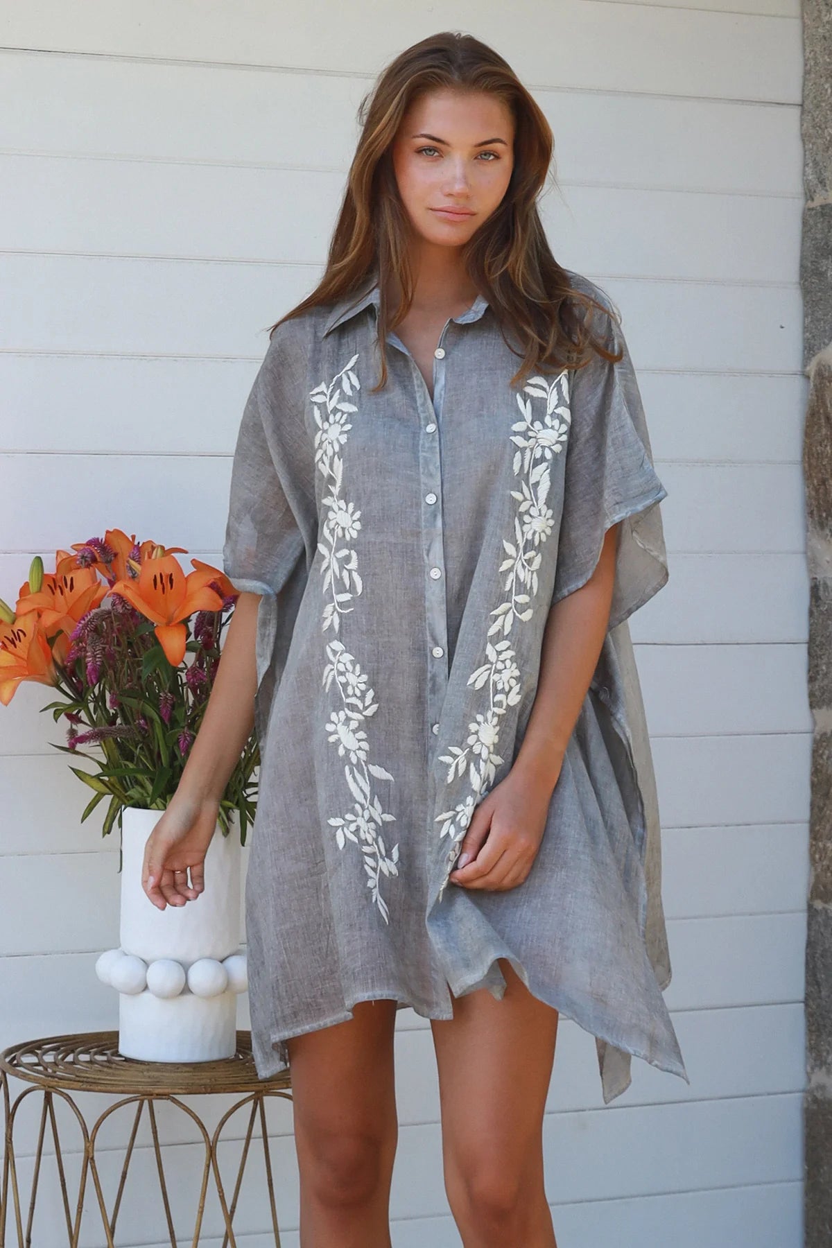 Wanderlust Cotton Ombrey Kaftan