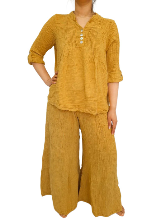 Hot Property Liliana Cotton Set Mustard