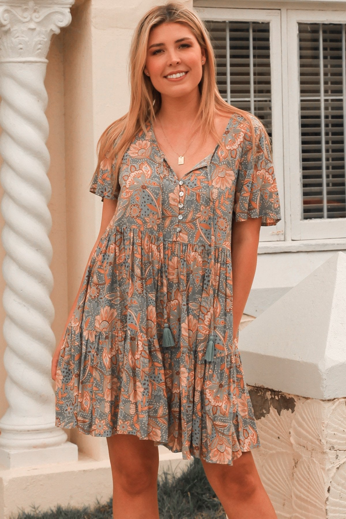 Jazmin Tunic Mini Dress